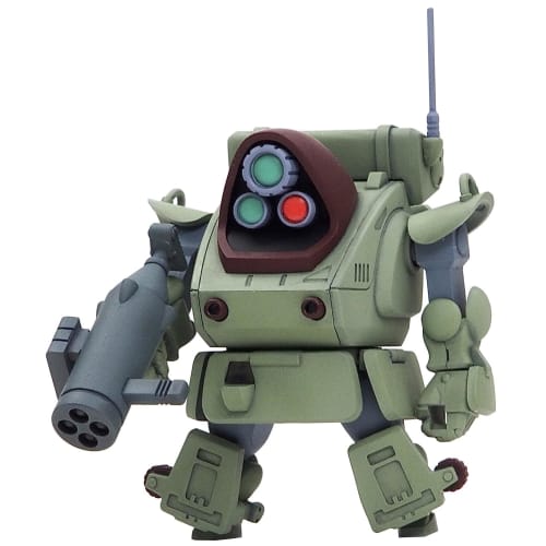 Cavico Choipla Series Armored Trooper Votoms ATH-14-WP Standing Turtle, Approximately 48mm Tall, Non-Scale Plastic Model Kit MIM-024-MG (Robot)