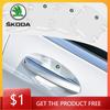 Car Sticker Car Door Anti-collision Strip Door Handle Protection Strip For Octavia Fabia Kamiq Kapoq Kodiaq Rapid SCALA Su NL6