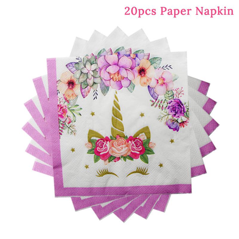 Unicorn Party Paper Popcorn Box Gift Box Candy Cookies Bags 1st Kids Birthday Party Decorations Gift Bags Baby Shower Supplies