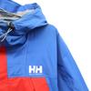 HELLY HANSEN switching Nylon Mountain parka L Red x blue Outdoor Jacket Men's Used