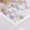 New European American Gradient Butterfly Ring Female Ins Fashion Trend Elegant Temperament Hand Ornaments For Ladies