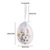 Easter Decorations Easter Bunny Egg Pendant Rabbits Egg Ornament Party Favors Desk Accessories Easter Party Supplies
