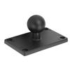 1 Inch Ball Mount Universal Aluminum Alloy AMPS Square Plate with AMPS Hole for RAM Mounts B Size Ball Double Socket