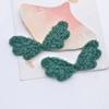 10 pezzi 64*28mm ala d'angelo appliques cucito su scrapbooking artigianato planare accessori decorazioni patch
