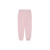 Li Ning Sports Fashion Series Solid Color Casual Tapered Knit Pants Women Bottoms Pink AKLS954-1