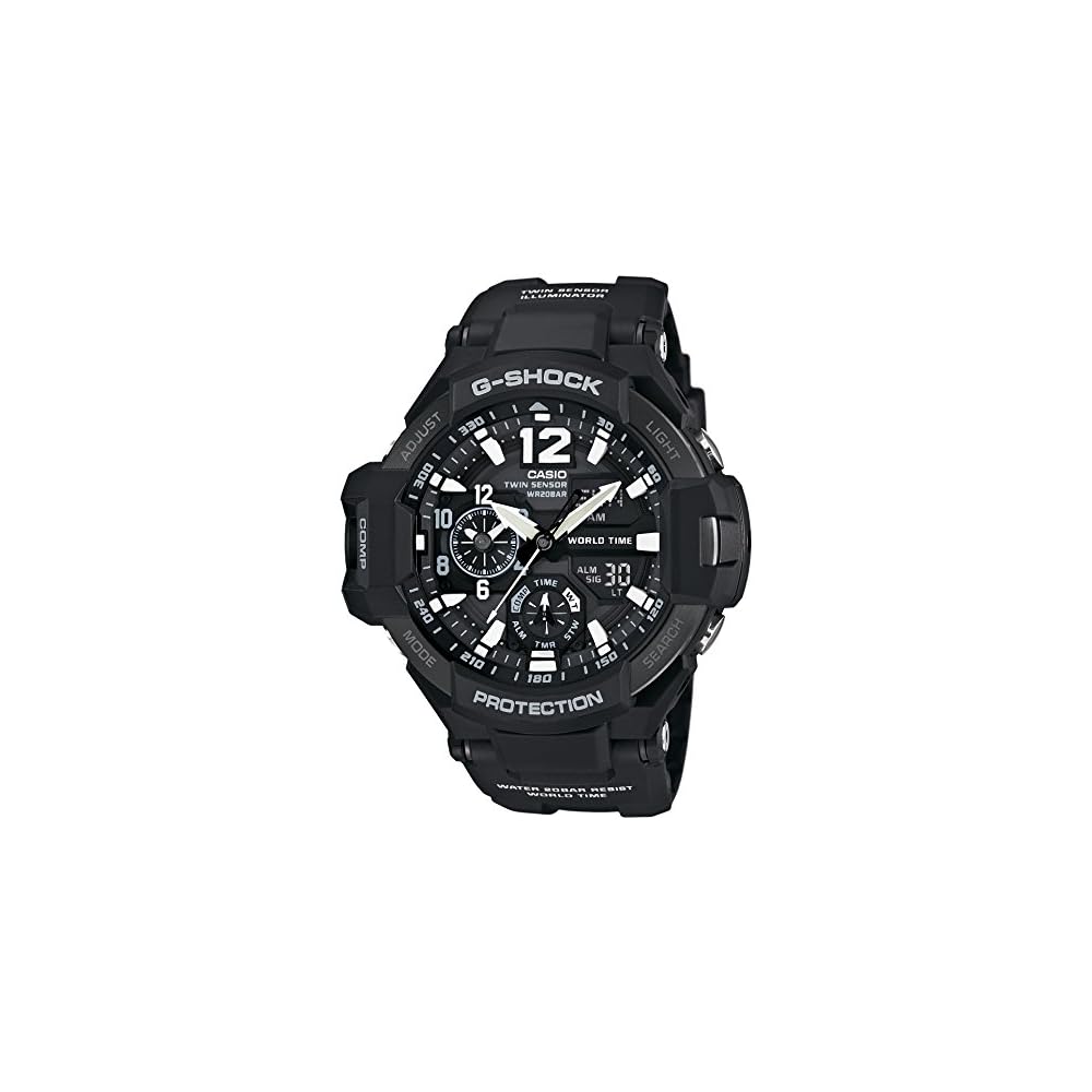 

[Casio] G-Shock Watch [Domestic Genuine Product] GRAVITYMASTER GA-1100-1AJF Men s Black