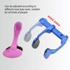 Nonslip Swimming Nose Plug Adults Nose Protector Aluminum Alloy Diving Nose Clip with Lanyard  for Diving Training
