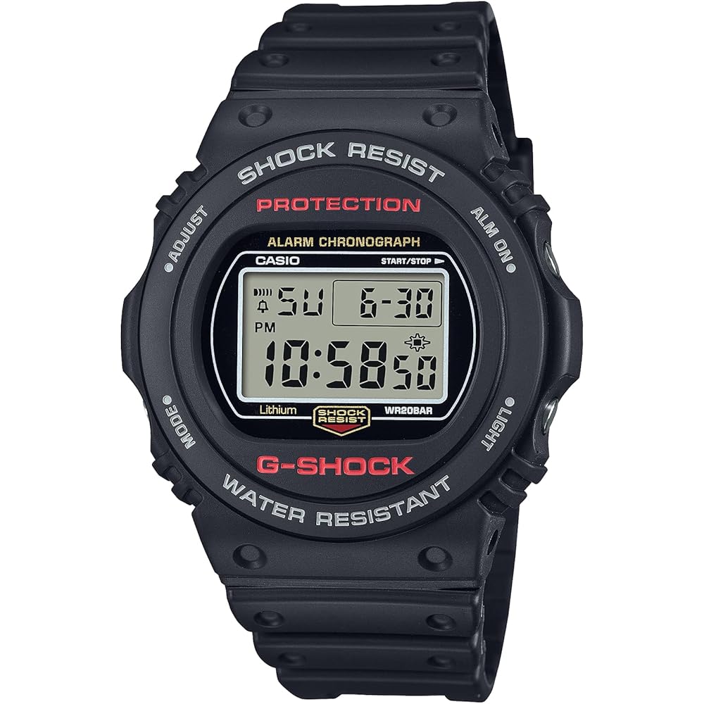 Casio G-Shock DW-5750UE-1JF Men s Watch Black Durable Water Resistant Design