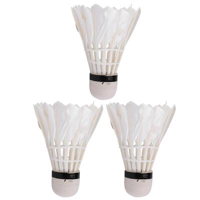 Attrezzatura per l'allenamento del gioco della palla da badminton da 3 volani in piuma d'oca