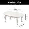 1:12 Dollhouse Miniature Furniture Coffee Table Dollhouse Living Room Decoration Model Tea Table Dollhouse Accessories