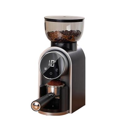 Slim Display Elektrische Koffiemolen – 25 Maalstanden voor Espresso en Meer, Verstelbare Braamgrinder voor Thuis en Kantoor