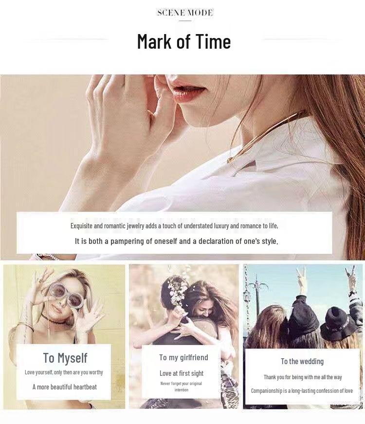 Women's 999 Sterling Silver Double Layer Luxury Bracelet - Summer Stacked Design