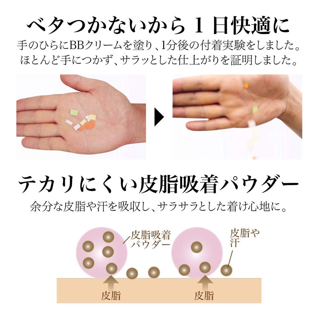 BB Cream SPF15 Foundation for Pimple and Beard Men's Medium, 30g, PA+, Fragrance-Free (Soufflé-Type Acne, Scars, Scars) [Phytogram]