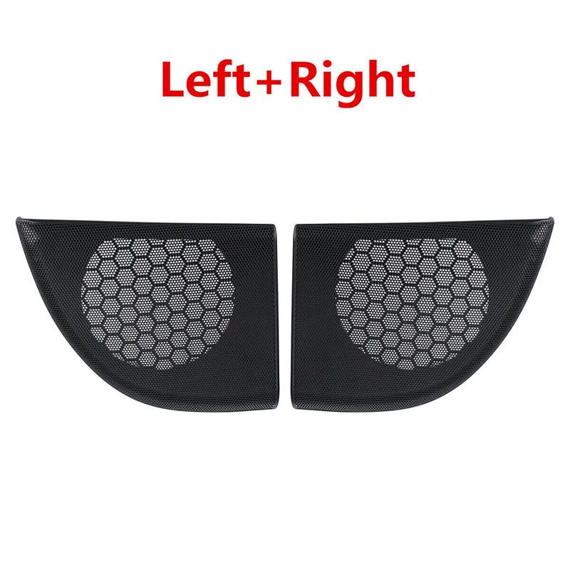 Car Front Door Speaker Cover Trim Speaker Grille for Mercedes Benz C-Class W203 CLC-Class Coupe 2 Door L + R A20372703889051