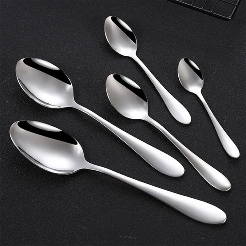 Abay Stainless Steel Pointed Coffee & Dessert Spoon