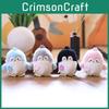 Cute Penguin Plush Doll With Pp Cotton Filling For Bag And Keyring Use