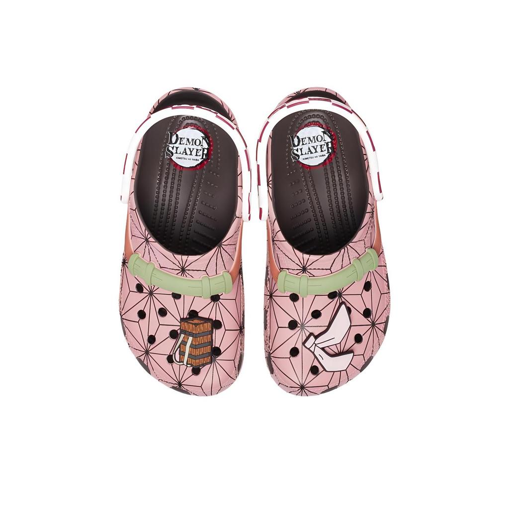 Demon Slayer x Crocs Classic Clog Nezuko Unisex Tenisky Ružovo-zelené 209320-206