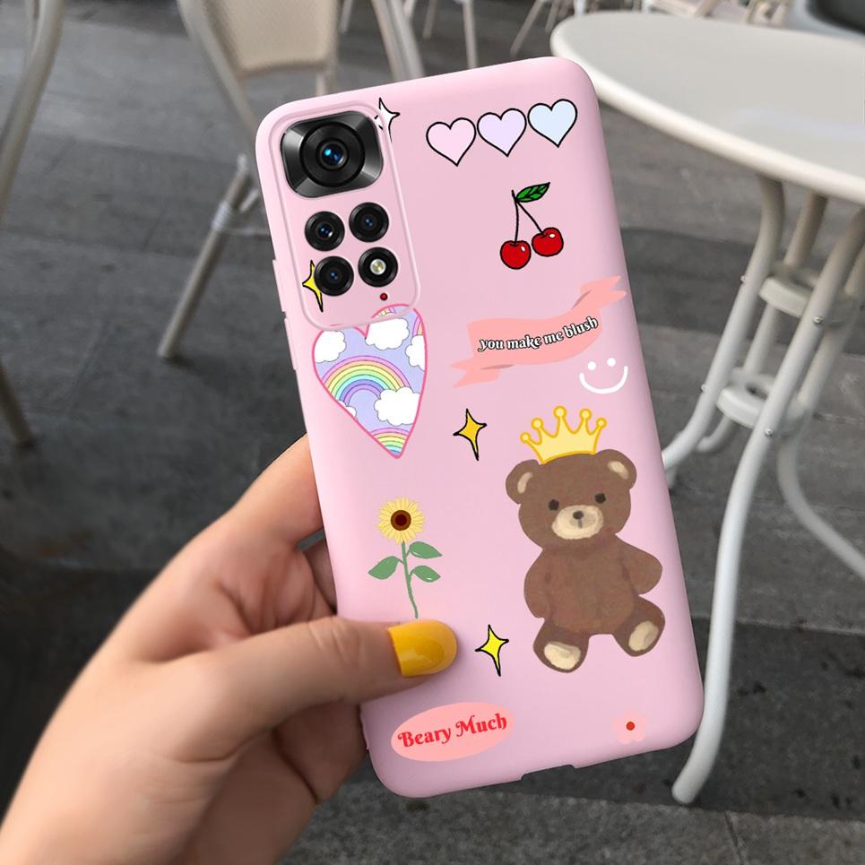Stylish Girls Case For Xiaomi Redmi Note 12 Pro Phone Case Soft TPU Cover for Redmi Note 12 12s 4G note12 Pro Plus Pro+ 5G Etui