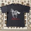 T-shirt Vintage Deftones White Pony Cheval Squelette T-shirt Graphique Groupe Rock Metal T-shirt Unisexe