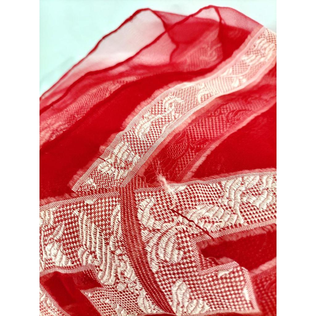 Used Givenchy - Silk Scarf Red