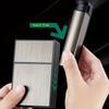 2-in-1 Cigarette Case Elegant Cigarette Box Aluminium Case Box for 20 Cigarettes Cigarette Box For Men Smoking Tool-No lighter