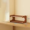 Bamboo Desktop Organizer Shelf