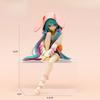 15CM Anime HATSUNE MIKU Figure Noodle Stopper Figure Rabbit Ear Pajamas Model Toy Doll Aciton Figure Collection Gift PVC