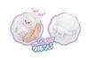 Happinet Pet the Curly HeartFluffy Polar Bear
