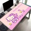 Hello Kitty, Flowers Themed XXL Mouse Pad - Non-slip Rubber Desk Mat for Gaming and Office Use, Multi-Function Keyboard  0826022a