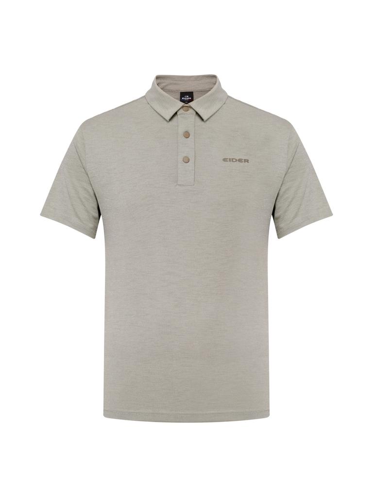 EIDER Pop Twisting Men'S Short Sleeve Polo Shirt_Beige