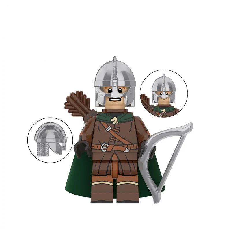 Medieval Cavalry Guard Assembling Building Blocks Minifigure Toy