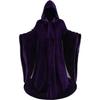 Anime Cosplay Big Sleeves Cloak Halloween Christmas Cape Winter Coldproof Coat Outwear Medieval