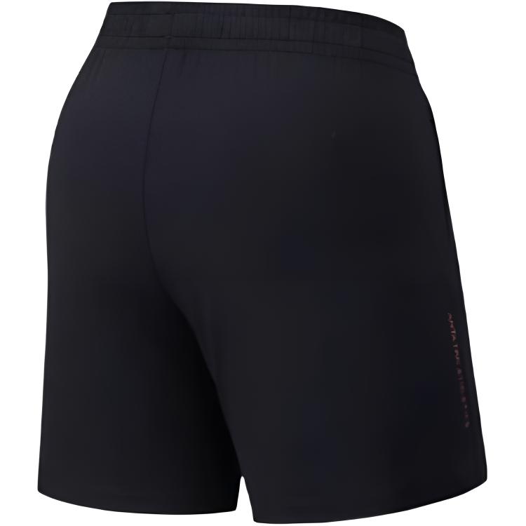 Anta Training Series Casual Simple Solid Color Lace Quick-Dry Comfortable Versatile Sports Shorts Women shorts 162537317-2