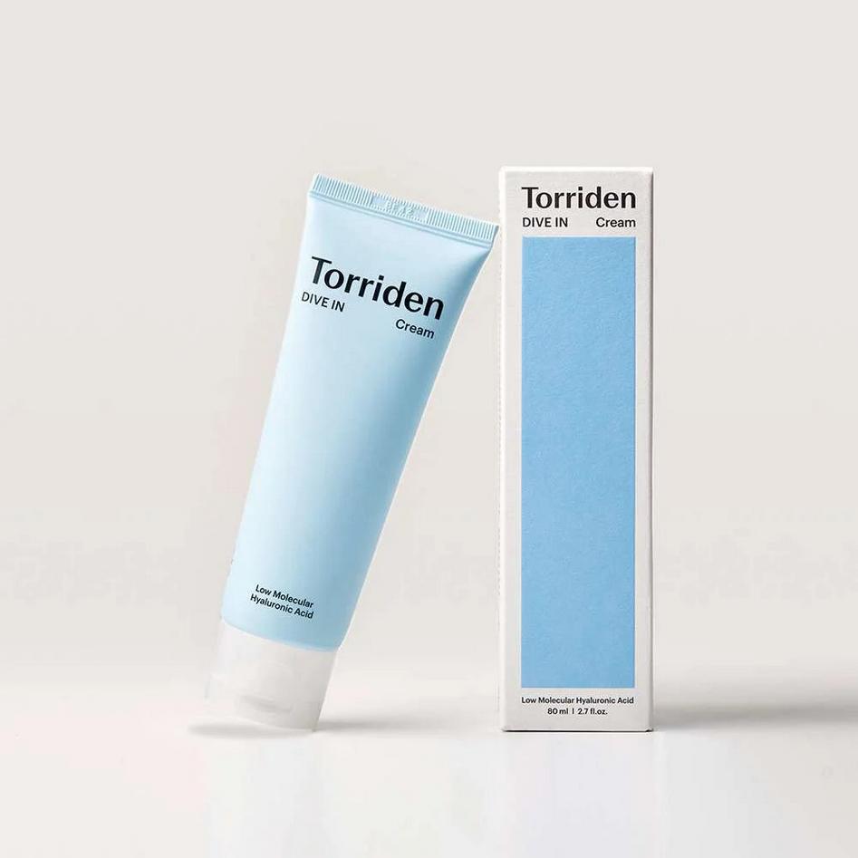 TORRIDEN Dive-in Niedermolekulare Hyaluronsäure-Creme 80ml/ Nährend, Feuchtigkeitsspendend, Koreanische Kosmetik, K-Beauty