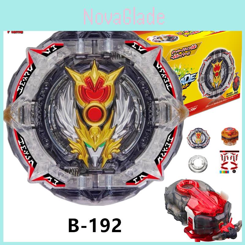 Beyblade Burst B-192 Great God Alloy Beyblade Box With Left And Right Double Cables Brand New
