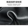 Simple Leather Chest Bag Men With A High-end Feel Top Layer Cowhide Crossbody Shoulder Men's Casual Versatile