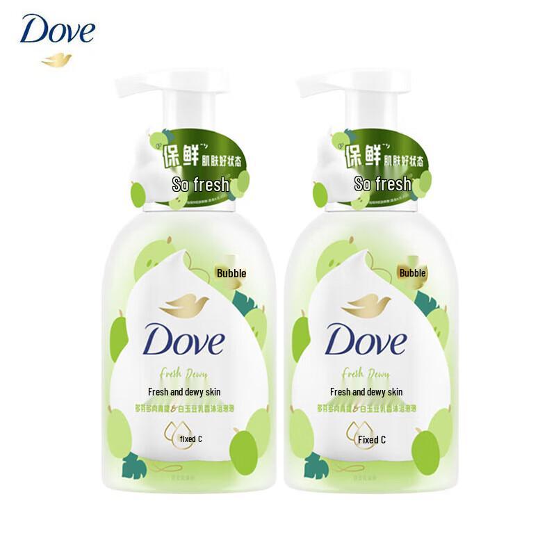 

Dove Grape & Soy Milk Foaming Body Wash Twin Pack