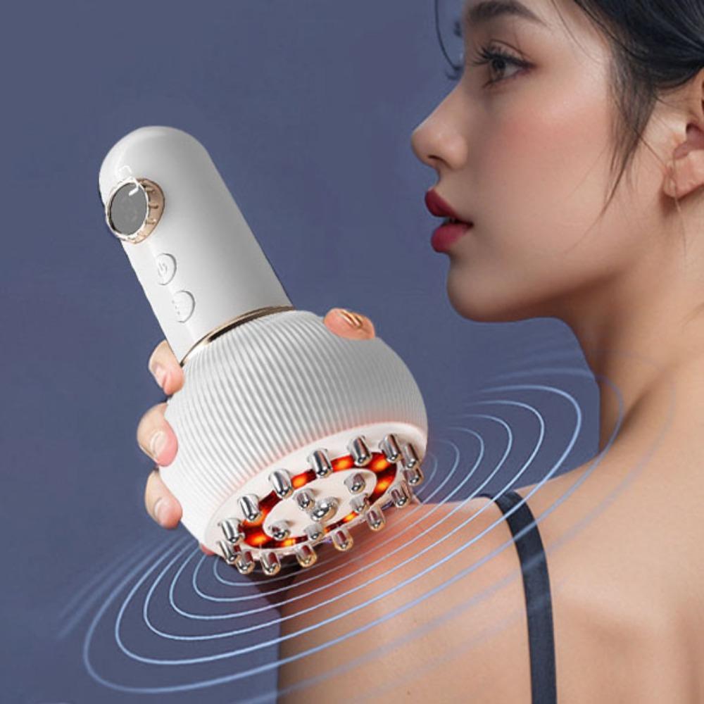 Wireless Design Electric Meridian Massager Guasha Scraping Brush  Health Maintenance