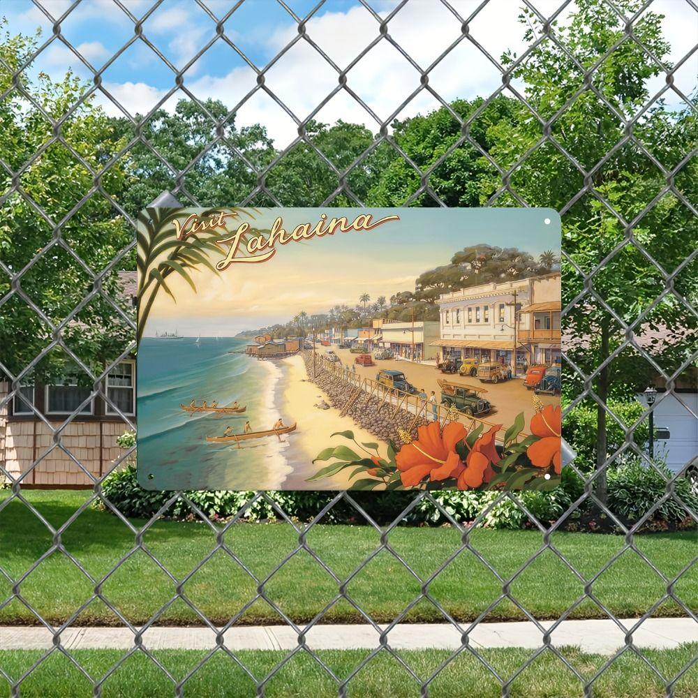 Metal Sign Wall Decor Retro Vintage Tin Plate 20x30cm