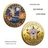 Tooth Fairy Exchange Commemorative Medal - Metal Relief Lucky Coin