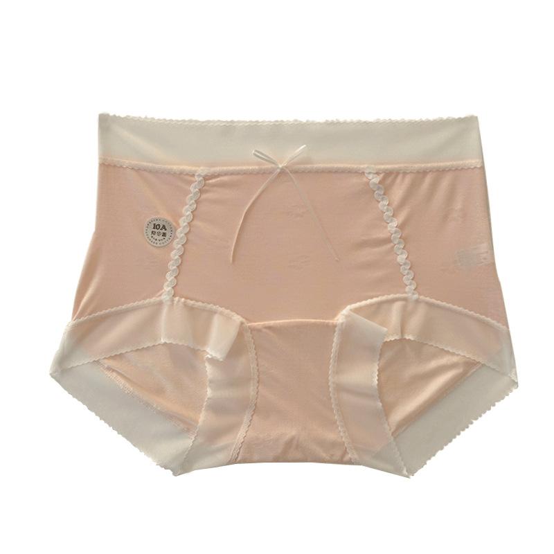 Panie Plus Size Oddychające Ultracienkie Bezszwowe Wygodne Oddychające Wysoka Elastyczność Nowe Majtki Kontrolujące Brzuch