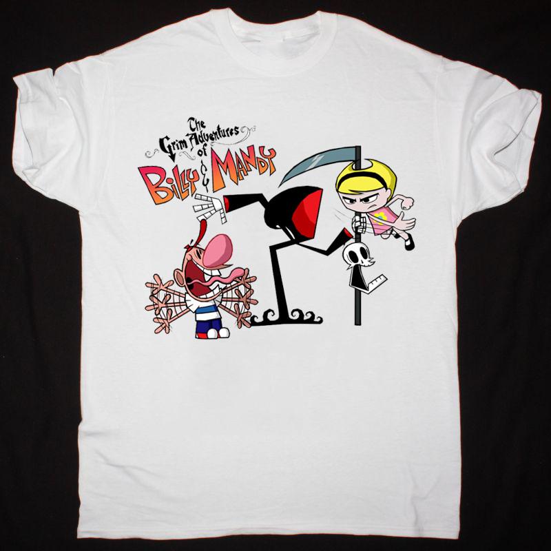 The Grim Reaper Adventures Of Billy And Mandy Cartoon T-shirt VN1764 Unisex T-Shirt S