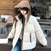 Fashion Woman Winter Coats Hooded Loose Thick Warm Short Parkas Casual Women's Jackets