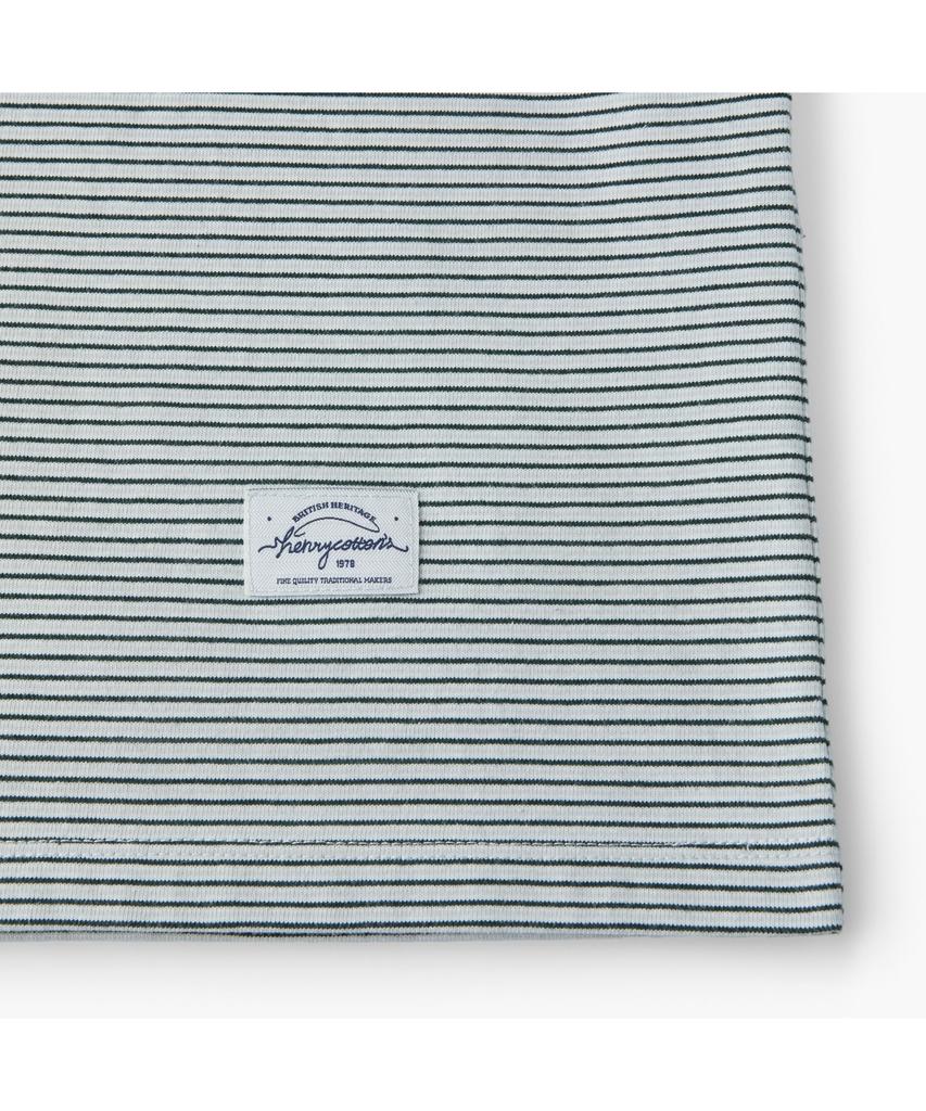 Henlikoteun Multi-Stripe Short Sleeve T-Shirt Aytam26701Grx