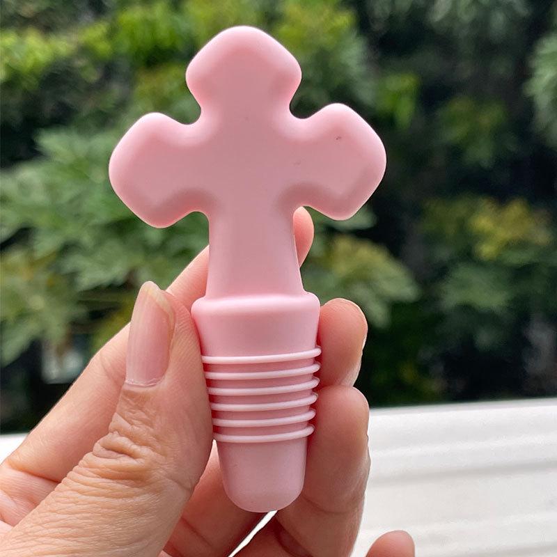 Christmas Silicone Wine and Champagne Bottle Stopper & Pourer