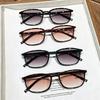 Unisex Square Frame Gradient Lens Reading Sunglasses Minimalist Stylish Presbyopia Glasses High Definition Comfortable Eyewear