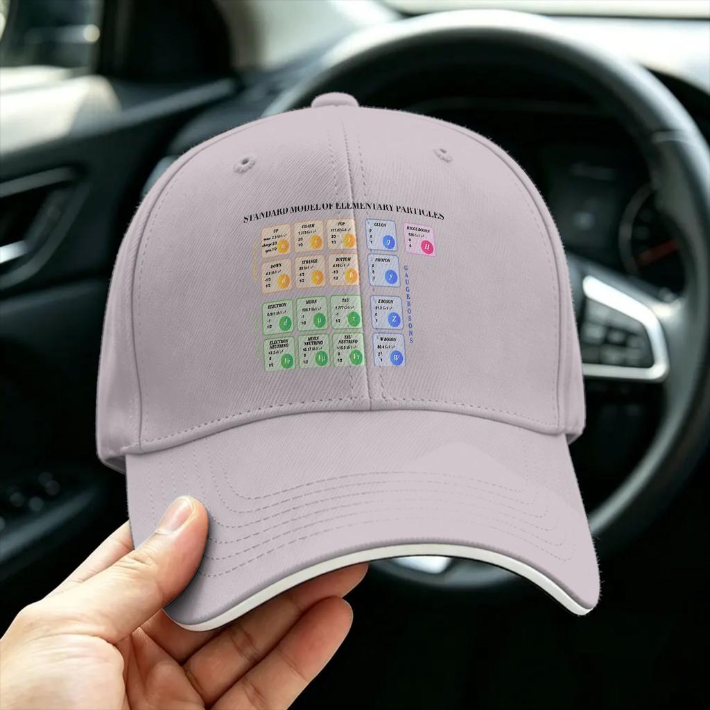 Standard Model Of Particle Physics Casual Baseball Cap Hunting Camping Trucker Hat Summer FeUnisex Unisex Streetwear Baseball Caps