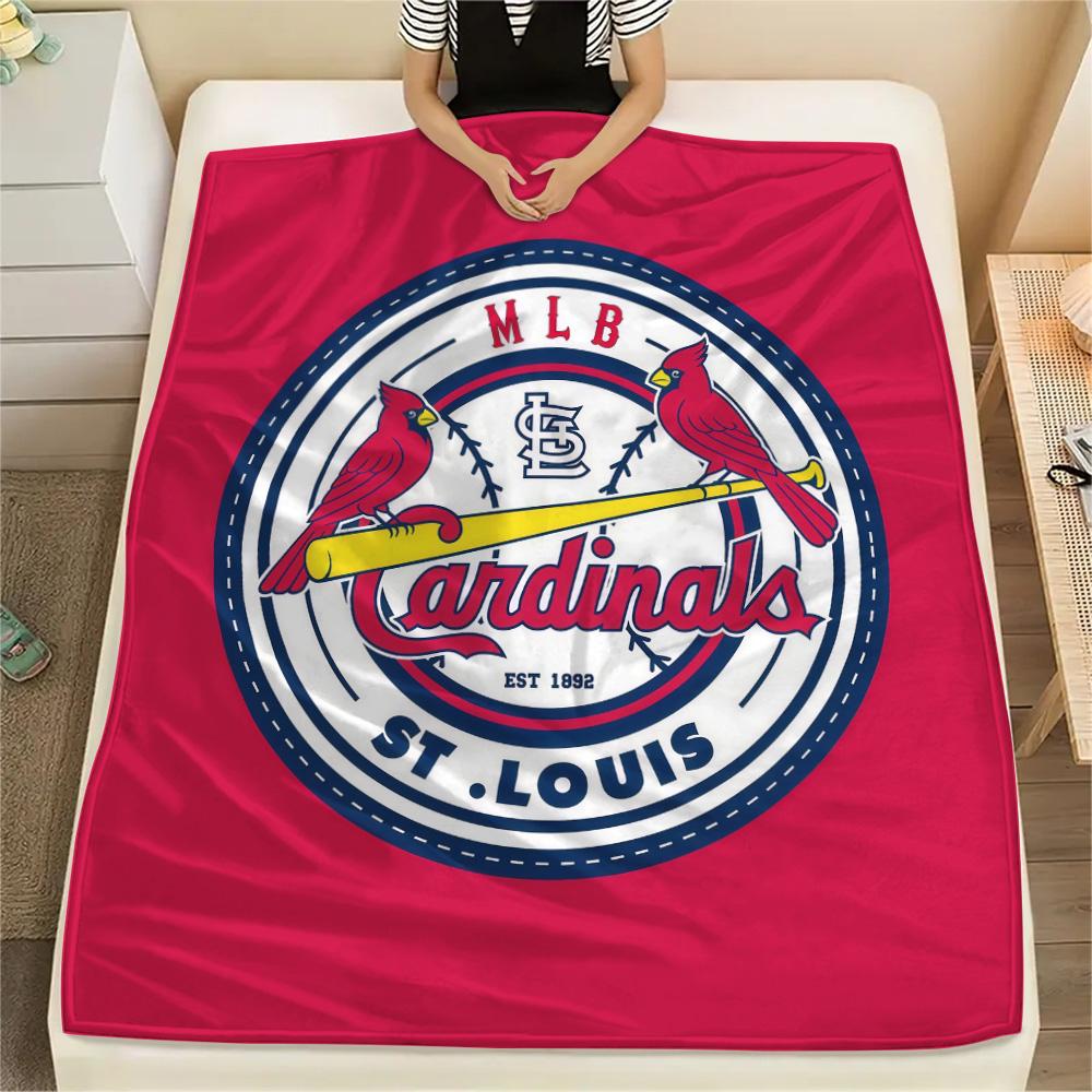 St.Louis Cardinals2 Flannel Blanket, High Quality Comfortable for All Seasons, Home Decor, Warmth and Comfort