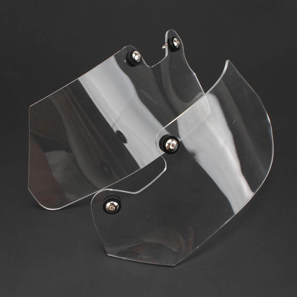 Motorcycle Wind WindScreen Side Panels for Adventure 04-12 , Black