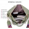 Retro High Capacity Women's Backpacks High Quality PU Leather Waterproof Ladies Shoulders Bag Fashionable Widened Shoulder Strap Girl Female Rucksacks
